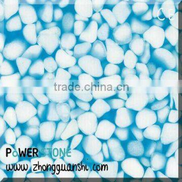 Blue Artificial Onyx Stone Panel
