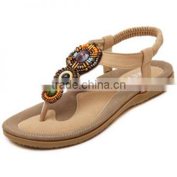 2016 new summer sandals Bohemia folk style toe shoes