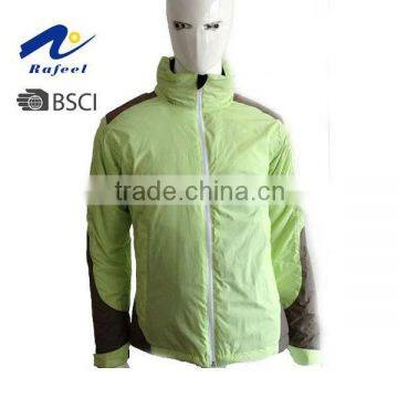 two tone windproof waterproof without hood jackets