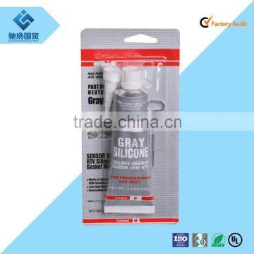 Non-odor neutral curing high-temp resistance Grey RTV silicone gasket maker adhesive glue