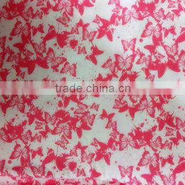 97%cotton 3% spandex butterfly printed fabric