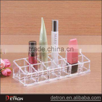 Clear lip wholesale cosmetics display rack