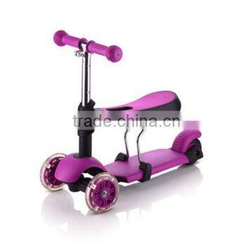 2015 Popular Kids Scooter /children Scooter With CE/mini Child Kids Pedal 3 Wheel Lighted Wheel Kick Scooter photo-2