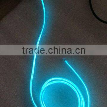 hotest!!! dual el wire/ double el wire in transparent blue