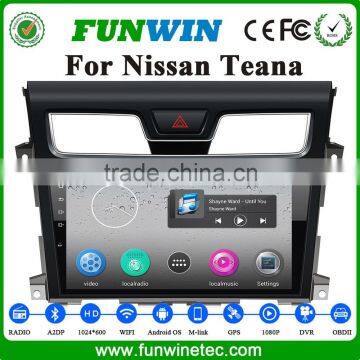 Touch Screen Quad Core Android 4.4.2 Car Gps For Nissan Altima Support Ipod