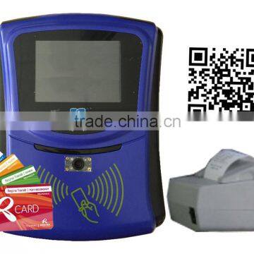 China waterproof Linux programmable bus validator support RFID card and barcode scanner and GPS