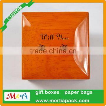 Hand Carved Keepsake Box Vintage Organizer Store Beech Solid Wood Ring Luxurious Box photo-2