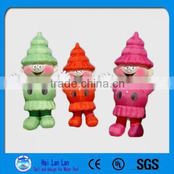 Custom Various colors Inflatable Moving Cartoon inflatable Mascot