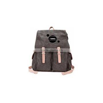 customized classic campus backpack laptop computer backpack canvas fashion school bags logo printed 14