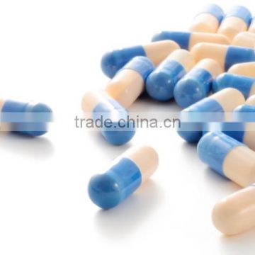 blue and white empty hpmc vegetable capsule size 0