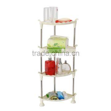 abs+ stainless steel Kitchen 4 tiers dish plate storage rack