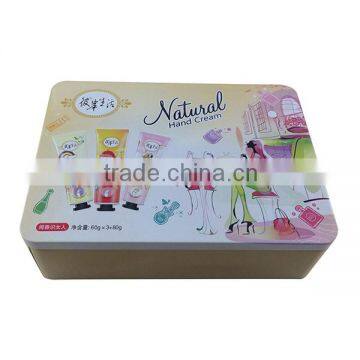 dongguan factory rectangular wedding souvenirs tin box