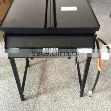 Black Painting Foldable Leg New Gas Type Butane Bbq Gas Grill
