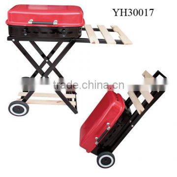 BBQ oven, Trolley bbq grill, folding bbq grill