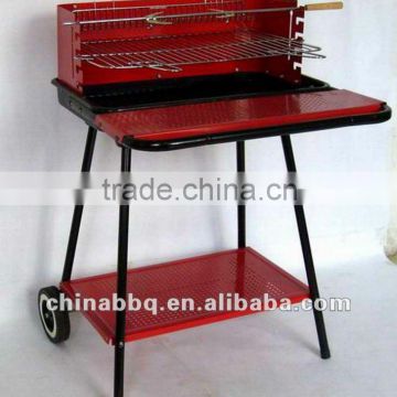 Color Coating Charcoal BBQ Grill