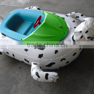 [direct Manufacturer] Swimming Pool / Inflatable Animal /amusement Water Games Battery Bumper Boat photo-3