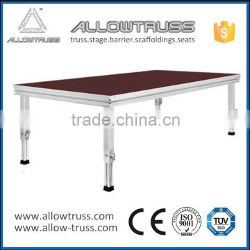 portable aluminum show exhibition stage risers