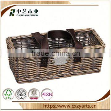China Facotry China Factory Heart Shaped Wicker Basket no Handles photo-4