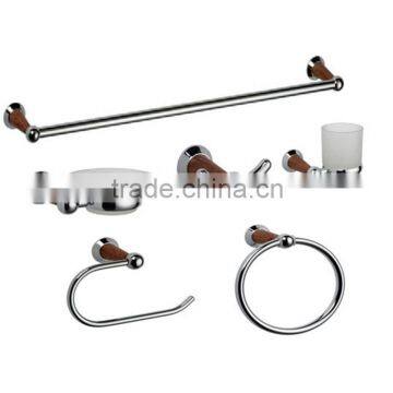 1400 Classic best-selling product Zinc chrome Round base Wall-mounted bathroom accessories set