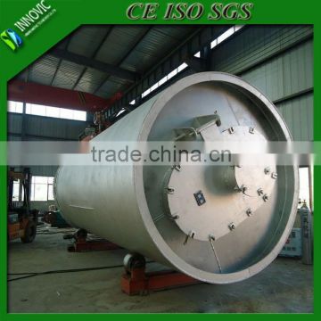 High oil yield waste tire pyrolysis plant for crude oil