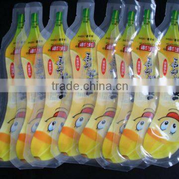 Banana Shape Bag for Juice