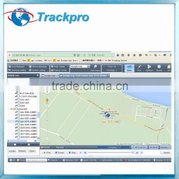 gps tracking software platform with email function and mobile APP