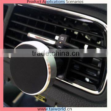 Mini magnetic air vent clip phone holder mount for all kinds of smartphones