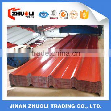 PPGI/PPGL Roofing Plate Color Corrugate Roofing Sheet PPGI roof sheets house use