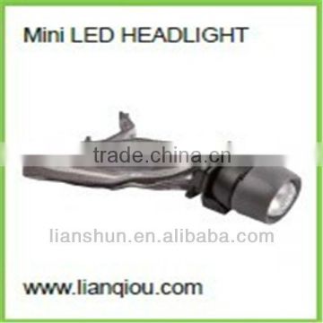 LED mini headlight headlamp with hat clip LED headlight