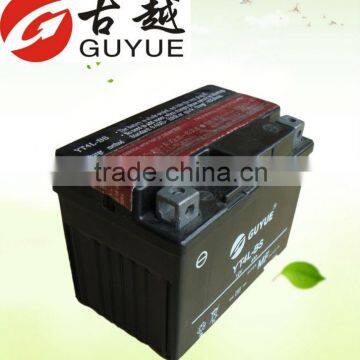 maintenance free motorcycle battery YT4L-BS