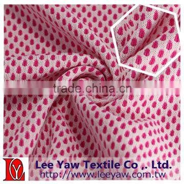 100% Polyester 2 Tone Interlock Mesh Fabric photo-2