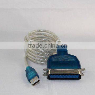 USB to Parallel Adapter Cable IEEE 1284 With Usb Printer Cable photo-2