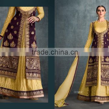 Intriguing Banglori Silk Anarkali Salwar Kameez/Online Salwar Kameez