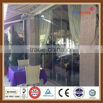 CE and TUV best selling terrace glazing export to Hungary