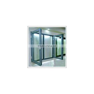 PVC casement door