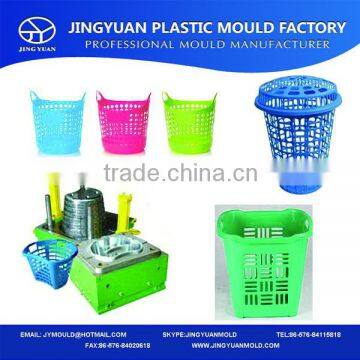 Plastic laundry basket mould