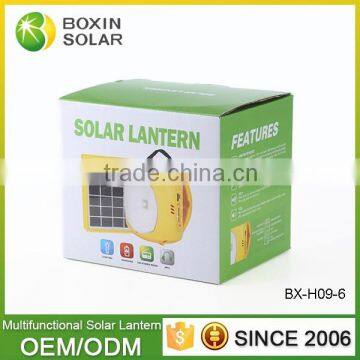 Wholesale led rechargeable camping latern with fm radio latern