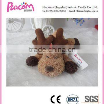 New Design Cute Brown Stuffed Deer Toys for Xmas