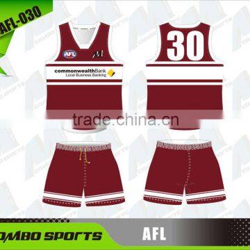 China sublimated football jumper