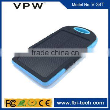 Factory Price With Customized Logo Waterproof Solar Power Bank photo-2