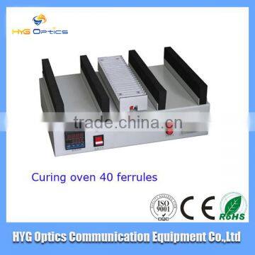 fiber optic patch cord production facilities horizontal type 40 ferrules Curing oven