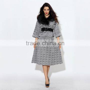 Pretty Steps 2015 Grey Skirt Suit Size 12 Womens Jacket Coat Pattern Ladies Easy Suit