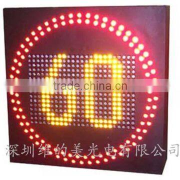 Road safety high way variable speed limit sign traffic led road sign on sale