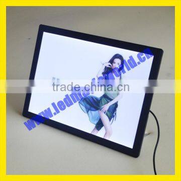 Plastic Kinds Lighting Promotional Photo Frame Electronic Gift Item For Chain Stores