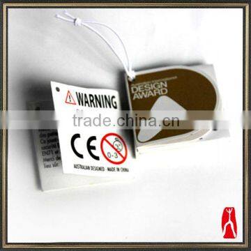 2014 laminated film tags with elastic string