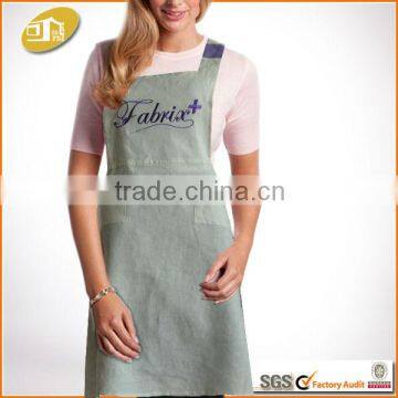 Linen Fabric Embroidery Womens Aprons