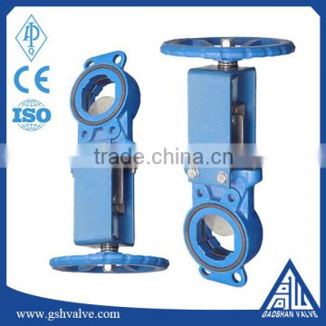 high quality ductile iron slurry knife gate valve