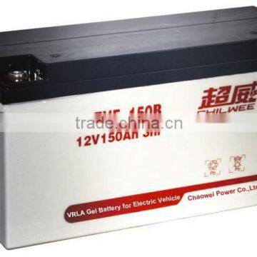 Valve Regulated Lead Acid Gel Type Battery for Electric Vehicles