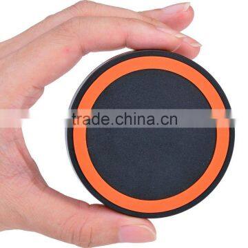 Stylish Mini Qi Standard Wireless Charging Pad Single Coil Qi Charger For Qi-Enabled Phones photo-3