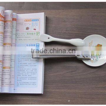 Stainless Steel Smile Food Bread Clip BBQ Tongs Steak Grip Kitchen Food Vegetable Spring Clip Clamp Cake Tongs Barbecue Clip S72 photo-5